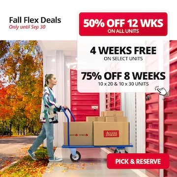 Access Storage - Ottawa West Promotion