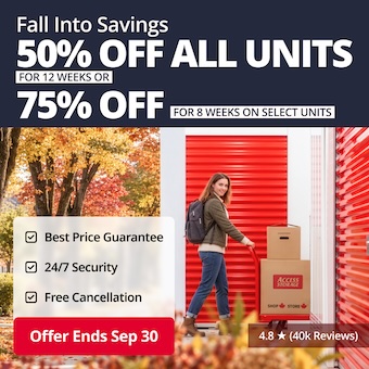 Access Storage - Ottawa West Promotion