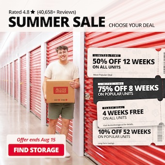 Access Storage - Ottawa West Promotion